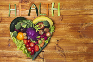 Text in English - Healthy food